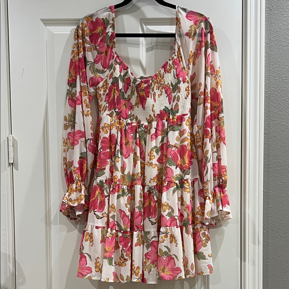 Flying Tomato floral mini dress size small - Picture 2 of 5